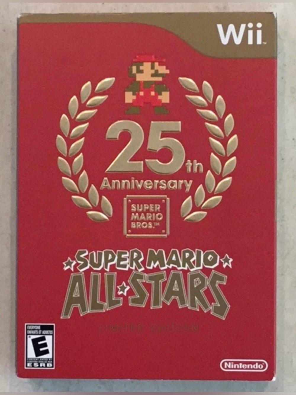 Super Mario All Stars 25th Anniversary Limited Edition Nintendo Wii Game CIB